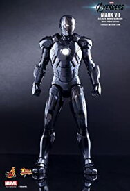 【中古】(未使用・未開封品)【ムービー・マスターピース】アベンジャーズ 1/6スケールフィギュア アイアンマン・マーク7(ステルス版)(アベンジャーズ200％ホットトイズ限定)