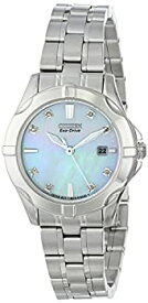 【中古】[シチズン]Citizen 腕時計 Diamonds Analog Display Japanese Quartz Silver Watch EW1930-50D レディース [並行輸入品]