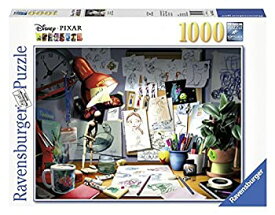 【中古】(未使用・未開封品)Ravensburger Disney Pixar: The Artist's Desk Puzzle (1000 Piece) [並行輸入品]