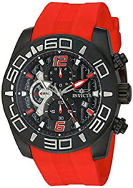 【中古】【非常に良い】Invicta Men 's ' Pro Diver ' Quartzステンレススチールand Silicone Casual Watch Color :レッド( Model : 22810?)