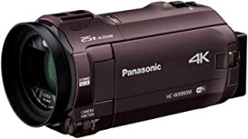 【中古】(未使用・未開封品)パナソニック 4K ビデオカメラ WX995M 64GB ワイプ撮り あとから補正 ブラウン HC-WX995M-T