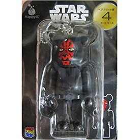 【中古】Happyくじ スターウォーズ ベアブリック 4番 ダース・モール