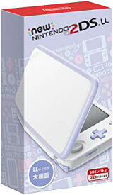 【中古】Newニンテンドー2DS LL 【ホワイト×ラベンダー】3DSのゲームが2Dで遊べる