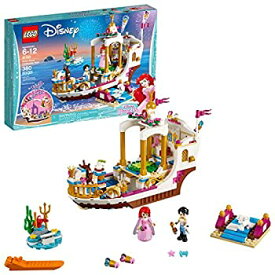 【中古】(未使用・未開封品)LEGO ディズニー プリンセス アリエル ロイヤル セレブレーション ボート 41153 子供用おもちゃ 組み立てセット (380ピース)