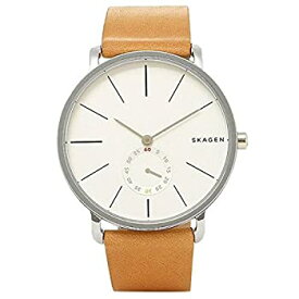 【中古】(未使用・未開封品)スカーゲン 時計 SKAGEN SKW6215 HAGEN ハーゲン メンズ腕時計 ウォッチ シルバ−/ブラウン [並行輸入品]