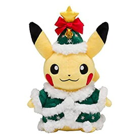 【中古】ポケモンセンターオリジナル ぬいぐるみ クリスマス2017 ピカチュウ