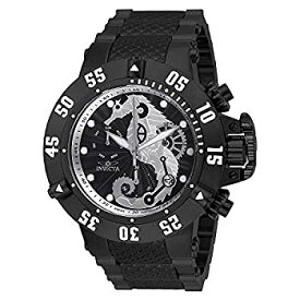 【中古】(未使用・未開封品)[インビクタ] 腕時計 Subaqua50mmステンレススチールブラックブラック+シルバーダイヤルZ60クォーツ 26232 メンズ 正規輸入品 ブラック