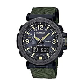 【中古】CASIO(カシオ) 腕時計 並行輸入品　Casio Men's 'PRO TREK' Quartz Resin and Cloth Casual Watch Color:Green (Model: PRG-600YB-3CR) PRG-600Y