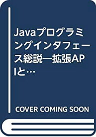 【中古】Javaプログラミングインタフェース総説—拡張APIとJDK1.1 (Javaライブラリ)
