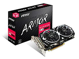 【中古】MSI Radeon RX 570 ARMOR 8G グラフィックスボード VD6851