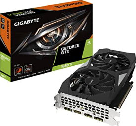 【中古】GIGABYTE NVIDIA GeForce GTX 1660Ti 搭載 グラフィックボード 6GB WINDFORCE 2X ファンモデル GV-N166TOC-6GD