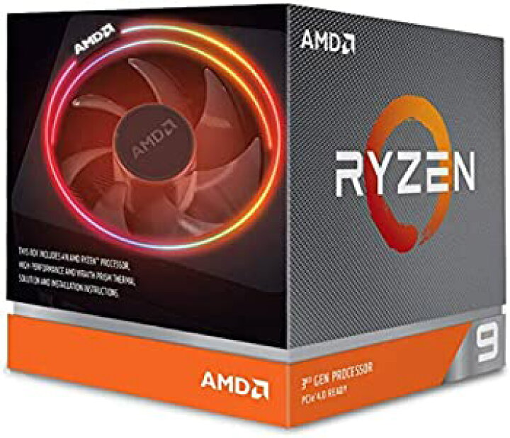 楽天市場】【中古】(未使用・未開封品)AMD Ryzen 9 3900X with Wraith 