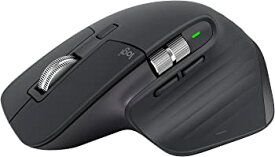 【中古】(未使用・未開封品)ロジクール アドバンスド ワイヤレスマウス MX Master 3 MX2200sGR Unifying Bluetooth 高速スクロールホイール 充電式 FLOW 7ボタン windows Ma