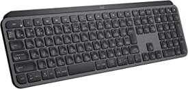 【中古】ロジクール アドバンスド ワイヤレスキーボード KX800 MX KEYS 充電式 bluetooth Unifying Windows Mac FLOW ワイヤレス 無線 キーボード 国内正