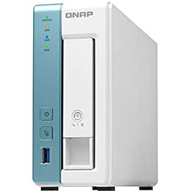 【中古】(未使用・未開封品)QNAP(キューナップ) TS-131K 専用OS QTS搭載 クアッドコア1.7GHz CPU 1GBメモリ 1ベイ ホーム&SOHO向け スナップショット機能対応 NAS