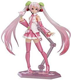 【中古】【非常に良い】figma 桜ミク 全高約140mm 可動フィギュア