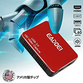 【中古】(未使用・未開封品)【2020超進化版】EADOEI HDMI キャプチャーボード Switch ゲームキャプチャー パススルー ビデオキャプチャー キャプチャカード USB3.0 1080P 60