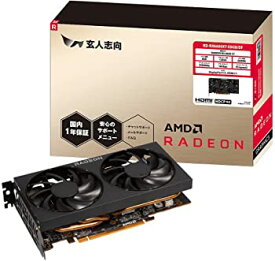 【中古】(未使用・未開封品)玄人志向 AMD Radeon RX6600XT 搭載 グラフィックボード GDDR6 8GB 搭載モデル RD-RX6600XT-E8GB/DF