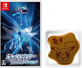 【中古】(未使用・未開封品)ポケットモンスター ブリリアントダイヤモンド -Switch (【特典】絵柄が浮き出る しょうゆ皿(ピカチュウ正面Ver.)同梱)