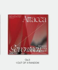 【中古】[ Op.3 発送 ] SEVENTEEN - 9th Mini Album [ Attacca ] 韓国盤 [CD]