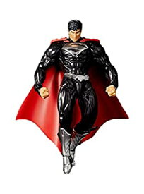 【中古】【非常に良い】海洋堂(KAIYODO) AMAZING YAMAGUCHI Superman アメイジング・ヤマグチ 027EX スーパーマン オリジナルカラー・ブラックVer. 約175mm ABS&PVC製