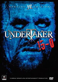 【中古】WWE アンダーテイカー 15-0 [DVD] レッスルマニア全戦収録 (2007年発売)