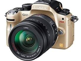 【中古】【非常に良い】パナソニック デジタル一眼カメラ LUMIX GH1 レンズキットコンフォートゴールド DMC-GH1K-N