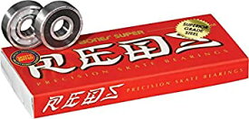 【中古】BonesBearings ボーンズ ベアリング Bones Super REDS スーパーレッド Wheels ウィール ホイール スケボー 並行輸入品 [並行輸入品]