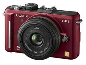 【中古】【非常に良い】パナソニック デジタル一眼カメラ GF1 レンズキット(20mm/F1.7パンケーキレンズ付属) アーバンレッド DMC-GF1C-R