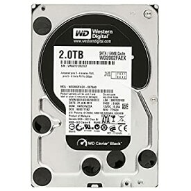 【中古】(未使用・未開封品)Western Digital CaviarBlack 3.5inch 7200rpm 2.0TB 64MB SATA 6.0Gbps WD2002FAEX