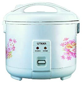 【中古】【非常に良い】Tiger JNP-1500-FL 8-Cup (Uncooked) Rice Cooker and Warmer Floral White by Tiger Corporation