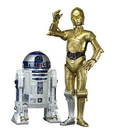 【中古】コトブキヤ スター・ウォーズ ARTFX+ R2-D2 & C-3PO 1/10スケール PVC塗装済み簡易組立キット