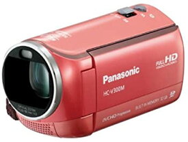 【中古】パナソニック デジタルハイビジョンビデオカメラ V300 内蔵メモリー32GB コーラルピンク HC-V300M-P