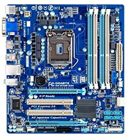 【中古】GIGABYTE intel B75 LGA1155 Micro ATX Small Business Advantage対応 GA-B75M-D3H