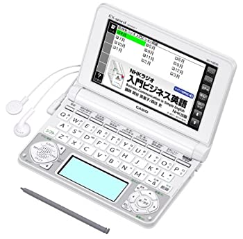 注目ショップカシオEX-word 電子辞書 ビジネスコンテンツ充実モデル XD-N8500WE ホワイト