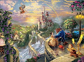 【中古】(未使用・未開封品)Disney(ディズニー)Beauty and the Beast ''Falling in Love'' Puzzle by Thomas Kinkade　美女と野獣パズル750ピース [並行輸入品]