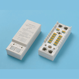 マルチ端子板　【IP-10BT】　IP電話への切り換え操作が簡単・情報分電盤に最適なスター配線端子板