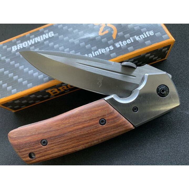 楽天市場】DA50 NEUTRAL KNIVES BROWNING サムスタッド 