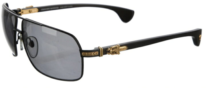 楽天市場】CHROME HEARTS MOOREHEAD SUNGLASSES MATTE BLACK/GOLD  