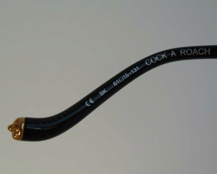楽天市場】CHROME HEARTS COCK A ROACH Black 61-15-131 クロムハーツ 