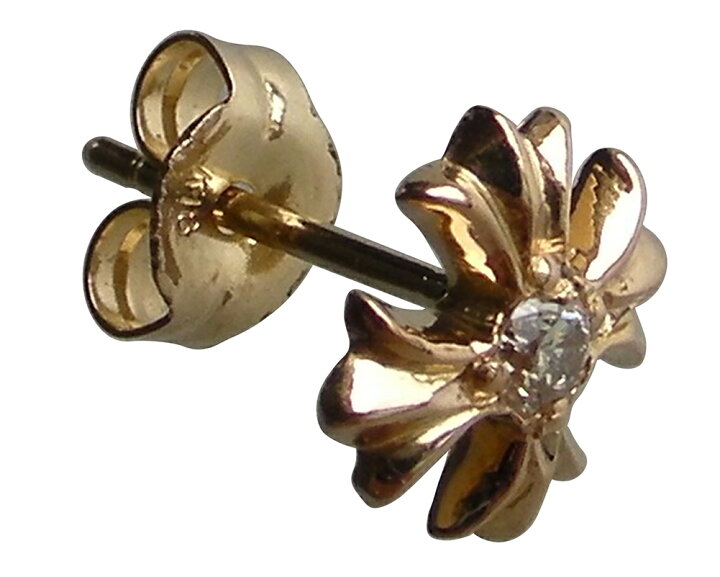 楽天市場】CHROME HEARTS #2 CH PLUS STUD EARRING 22K DIAMOND 