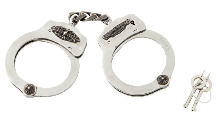 楽天市場】CHROME HEARTS FLORAL CROSS HANDCUFFS W/KEYS クロムハーツ 