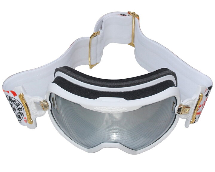 楽天市場】CHROME HEARTS SKI GOGGLES SILVER M0RNING WHITE OUT  