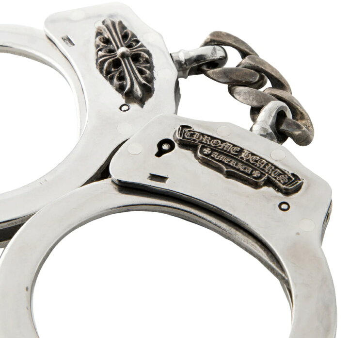 楽天市場】CHROME HEARTS FLORAL CROSS HANDCUFFS W/KEYS クロムハーツ 