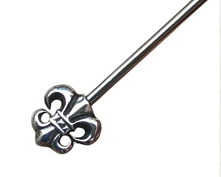 楽天市場】CHROME HEARTS MINI BS FLEUR LAPEL PIN クロムハーツ ミニ 