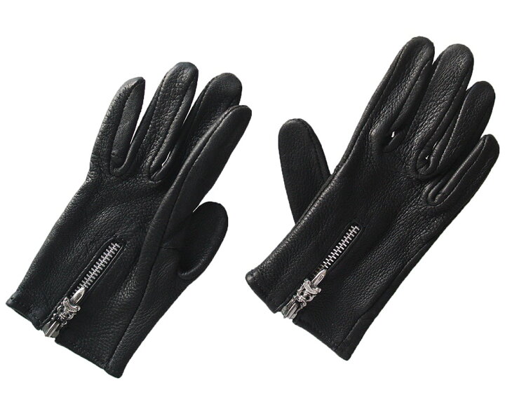 楽天市場】CHROME HEARTS LEATHER GLOVE クロムハーツ レザーグローブ  