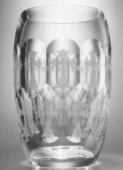 楽天市場】CHROME HEARTS BACCART VASE CROSS クロムハーツ バカラ  