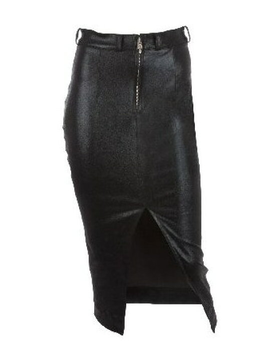 クロムハーツ 総柄レザースカート レディース 28インチ クロムハーツ  