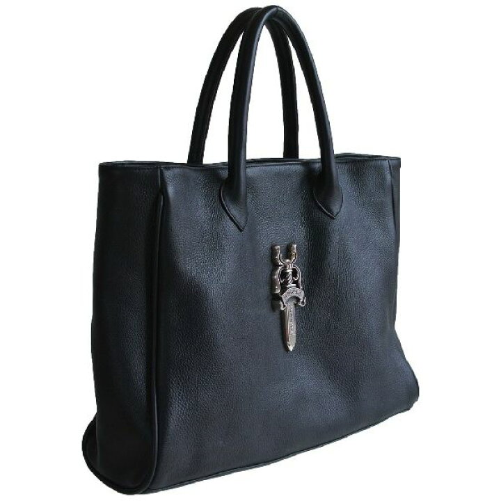楽天市場】CHROME HEARTS TOTE BAG EXTRA LARGE DAGGER BLACK クロム 