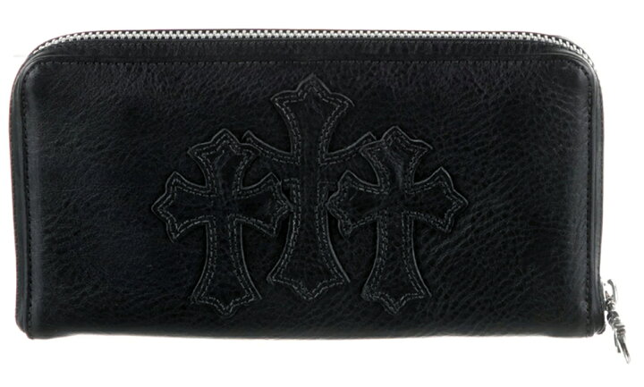 楽天市場】CHROME HEARTS REC F ZIP WALLET #2 CEMETERY CROSS クロム  